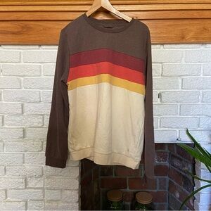 Marine Layer Triple Stripe Jordan Sweater